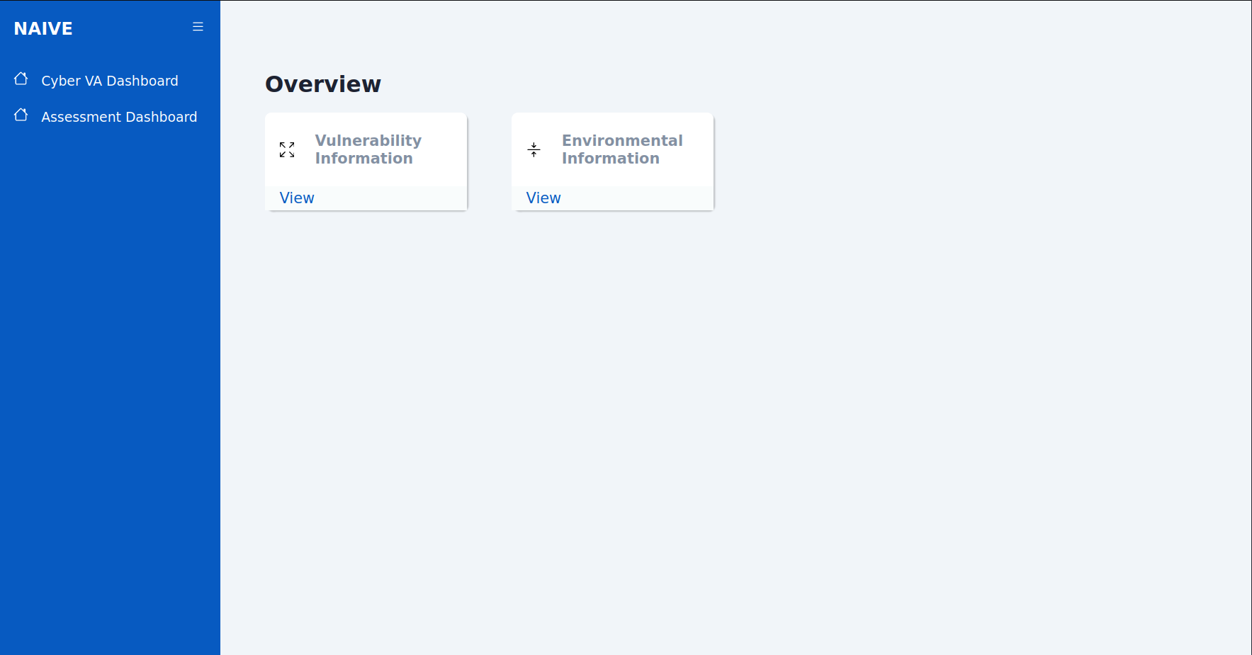 Assessment dashboard